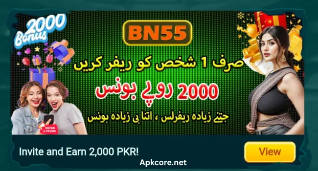 BN55 Game refer bonus