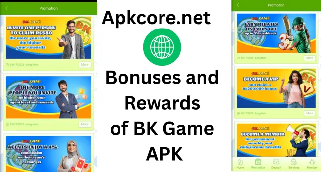 BK Game rewards