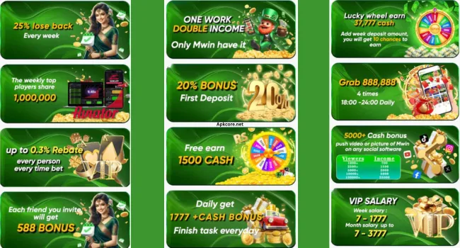 Rewards of mwin apk