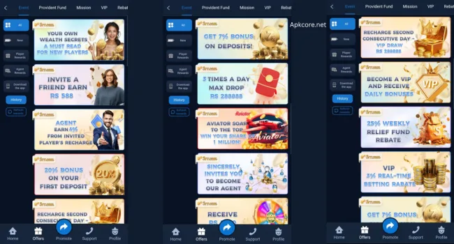 3rr Game bonuses and rewards