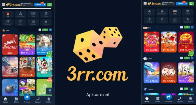 3rr Game image with popular games