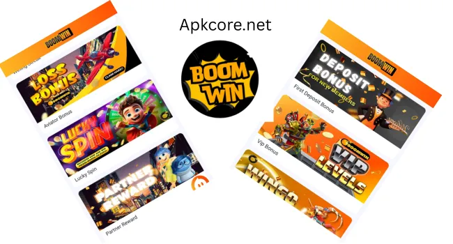 Boom Win Game rewards